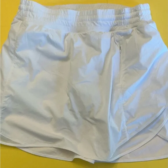 Lululemon Hotty Hot high rise long skirt skort WHITE sz 12 pickleball tennis - Picture 3 of 7
